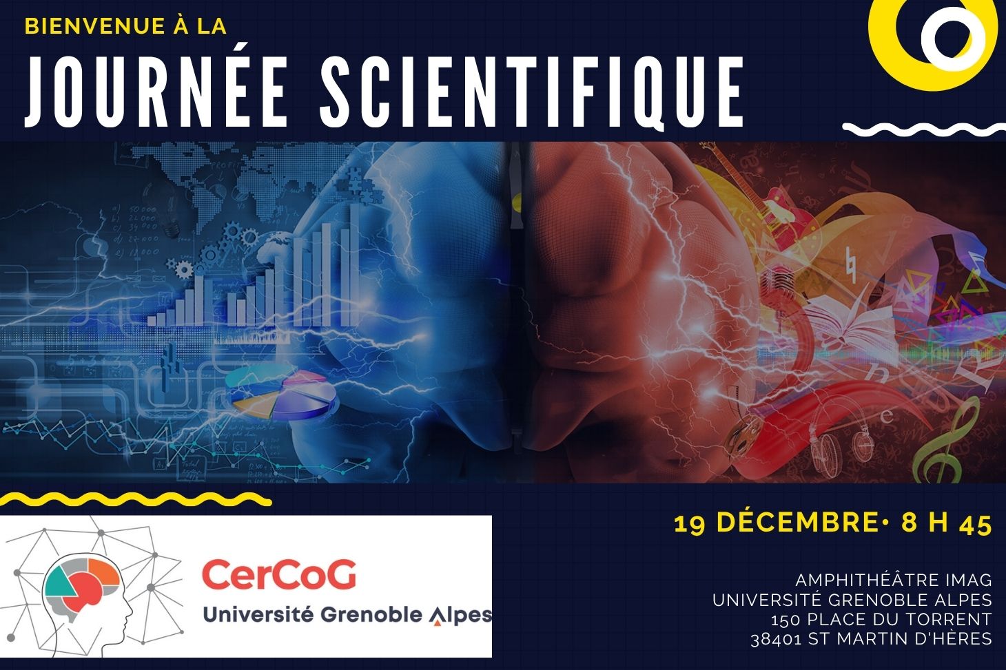 Validez votre inscription à la journée scientifique du LabEx CerCoG